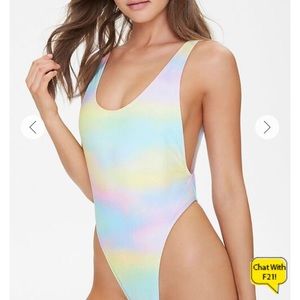 Cloud Wash Cheeky One-Piece Swimsuit